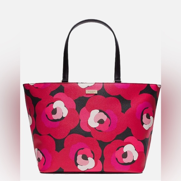 kate spade Handbags - Kate Spade NY Grand Street Juno Rose Leather Tote purse. New